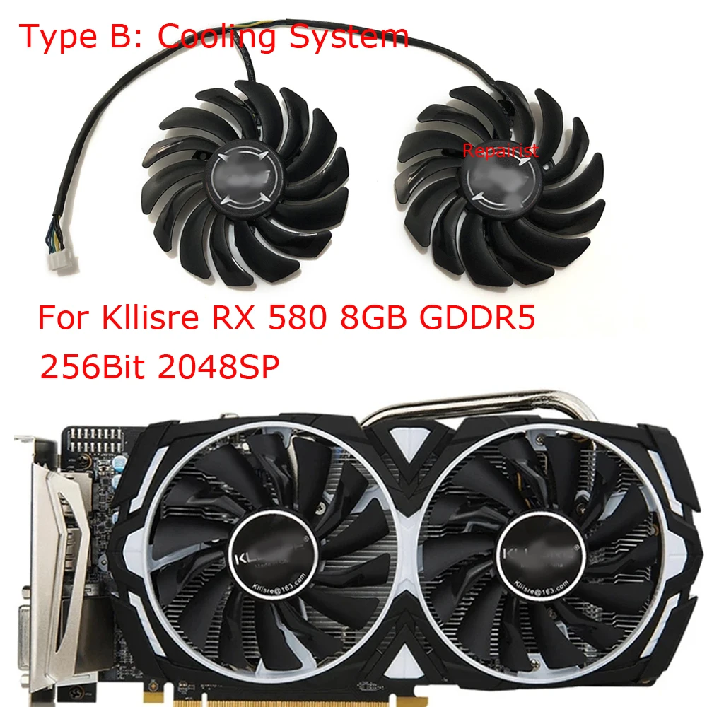 Ventilador para tarjetas de ví - Rx 580 8Gb 2048Sp Gpu reseña y precio